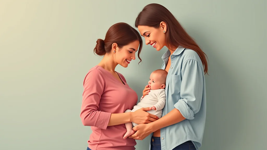 The image shows a diverse group of mothers and babies engaging with resources about Healthy Mothers Healthy Babies Key Steps.