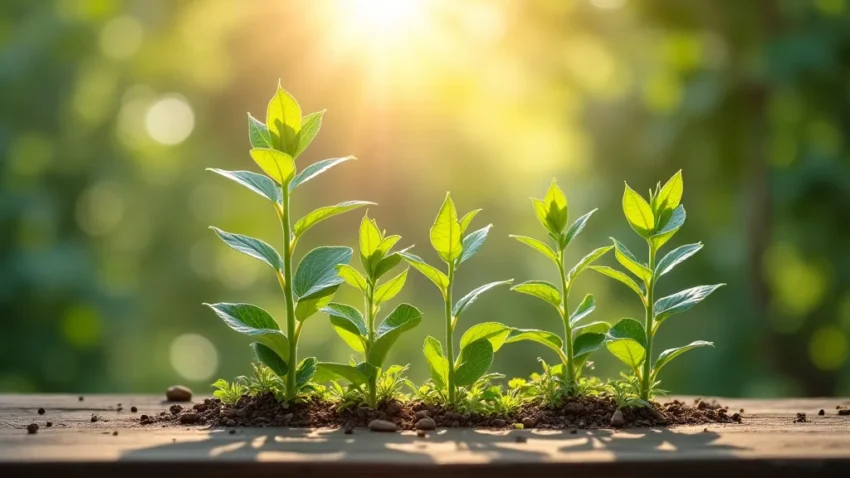 The image shows a healthy person holding the Mother Earth Natural Health Guide in a serene outdoor setting.